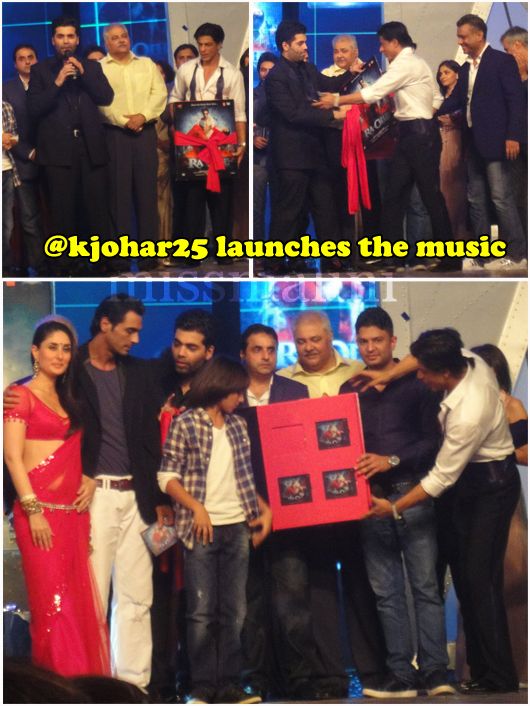 Karan Johar launches Ra.One's music