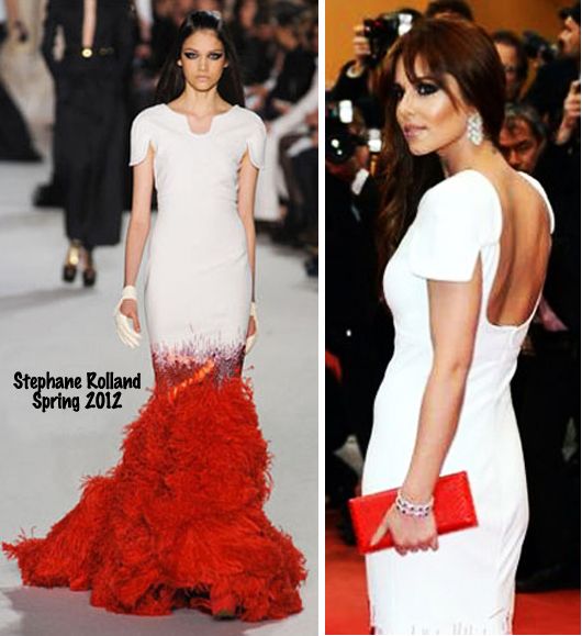Cannes Watch: Girl’s Aloud Singer, Cheryl Cole, Dazzles on the Red Carpet in Stephane Rolland Couture