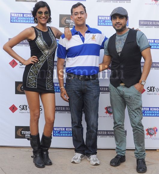VJ Anushka Manchanda, Mr Bhushan Motiani & DJ Akbar Sami