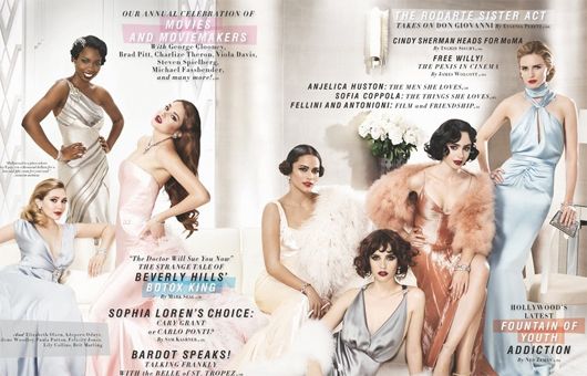 We Adore This – Old Hollywood Glamour on the Cover of Vanity Fair