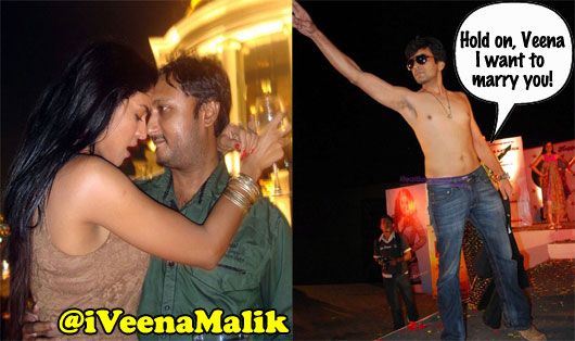 Hilarious: Controversial Actor Raja Choudhary Wants to Marry Veena Malik?