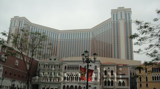 The venue: The Venetian, Macau