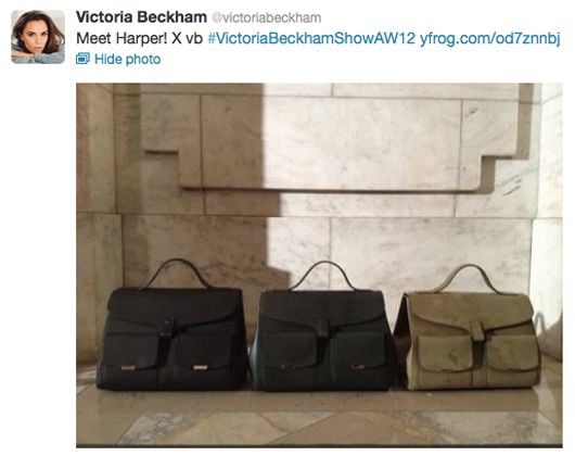 Hot or Not? Victoria Beckham’s Baby Harper Bag