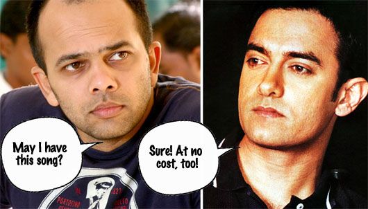 Rohit Shetty and Aamir Khan