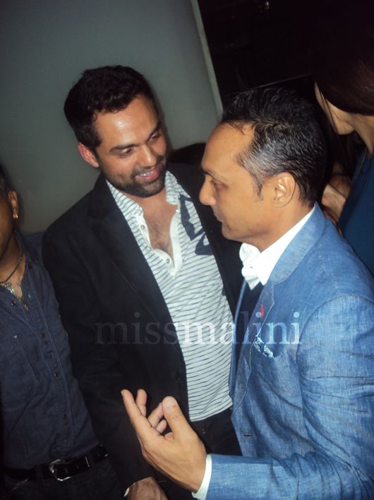 Abhay Deol and Rahul Bose hang out