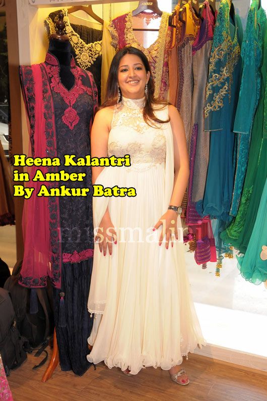 Heena Kalantri in Amber By Ankur Batra