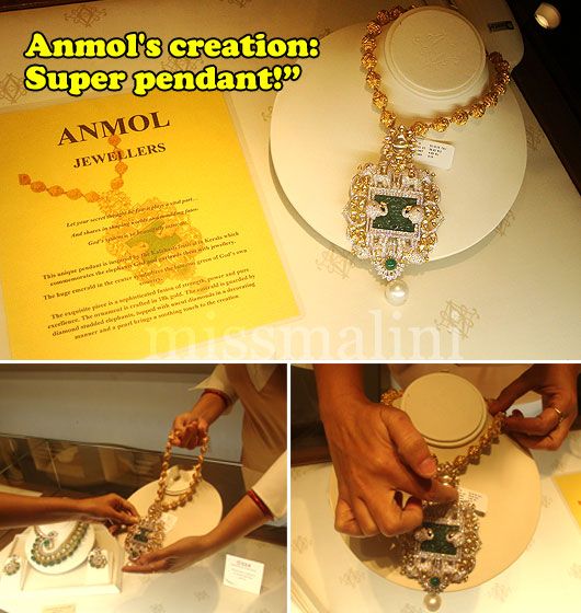Anmol Jewellers creates an exquisite piece for Emeralds for Elephants