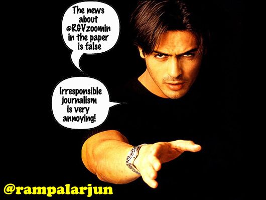 Arjun Rampal is angry about irresponsible journalism