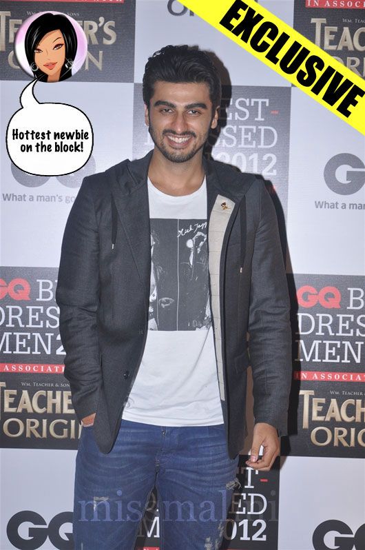 Arjun Kapoor at the GQ 50 Best Dressed Men bash