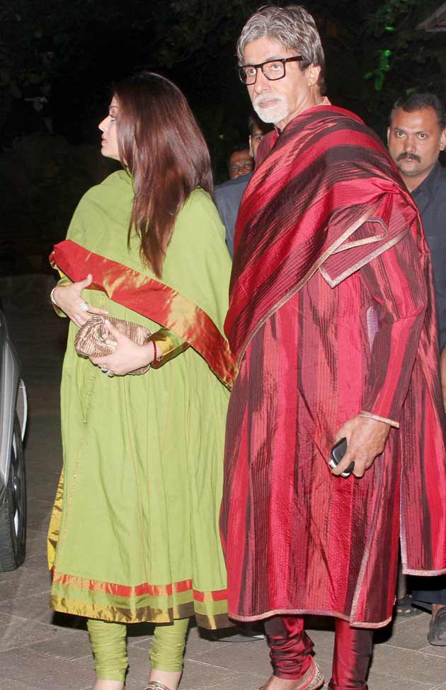 Aishwarya Rai Bachchan & Amitabh Bachchan