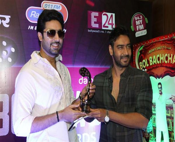 Ajay Devgn and Abhishek Bachchan Announce DB’s Bollywood Awards