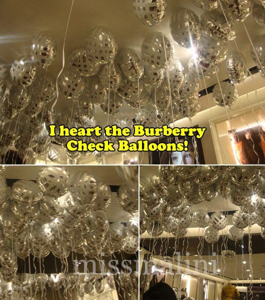 Burberry Balloons
