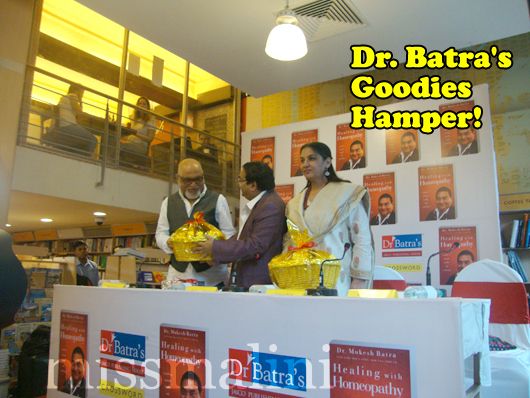 Dr. Mukesh Batra, Pritish Nandy and Shabana Azmi