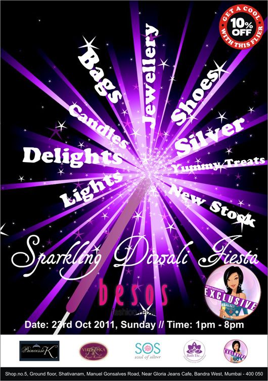 Sparkling Diwali Fiesta at Besos, Bandra!