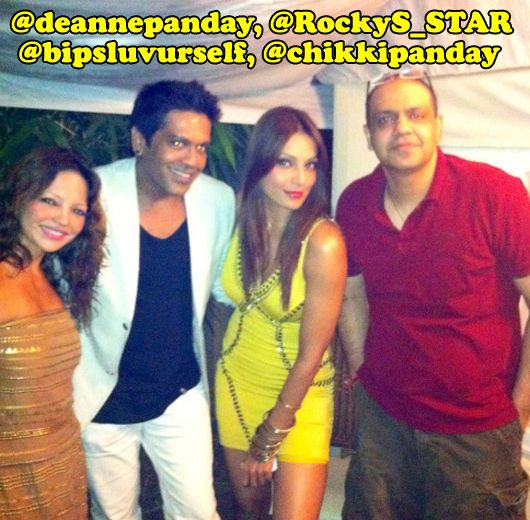 Deanne Panday, Rocky S, Bipasha Basu and Chikki Panday
