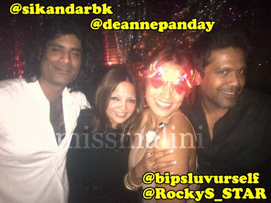 Sikandar Kher, Deanne Pandey, Bipasha and Rocky S.