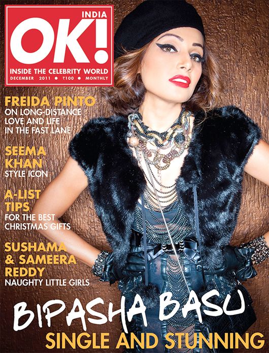 Bipasha Basu on the Cover of OK! India Magazine