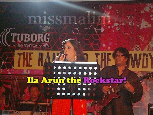 Ila Arun was so much fun on stage!