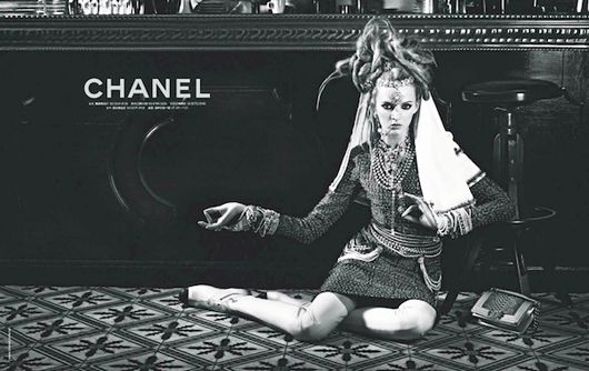Chanel's Paris-Bombay collection advertisement