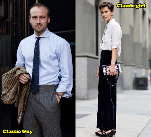 Classic Looks from people dressed for work.