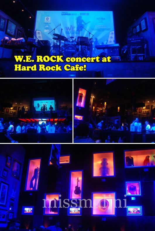 W.E. Rock concert