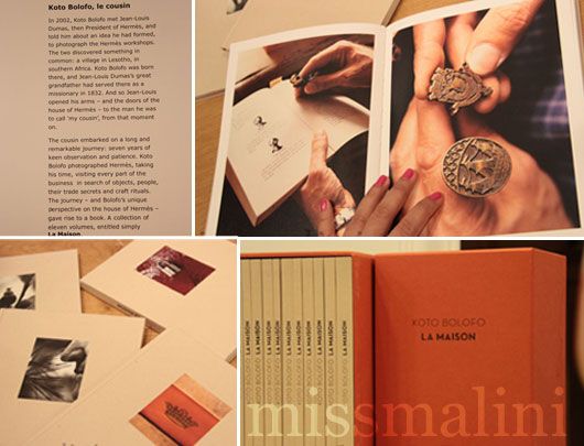 A glimpse of the book- La Maison