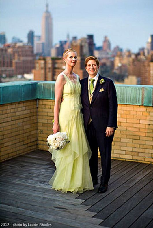 Cynthia Nixon and Christine Marinoni