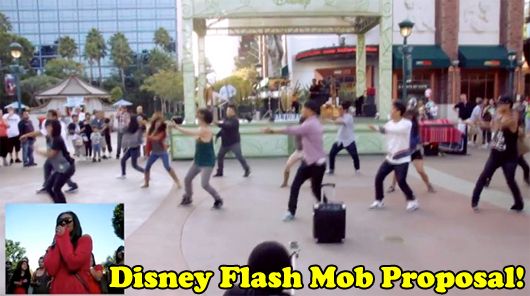 Disney Flash Mob Proposal