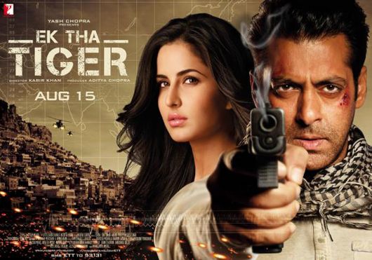 Katrina Kaif and Salman Khan in Ek Tha Tiger's new poster