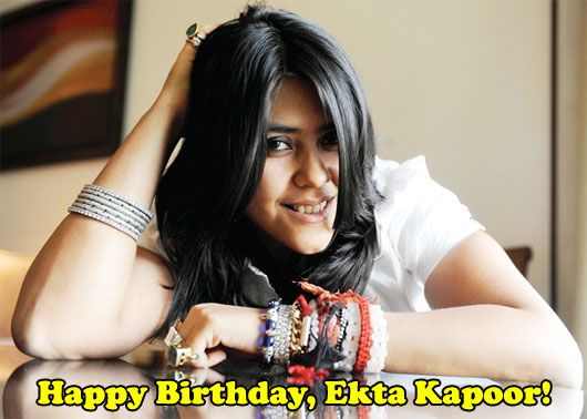 June 7th: Happy Birthday, Ekta Kapoor!