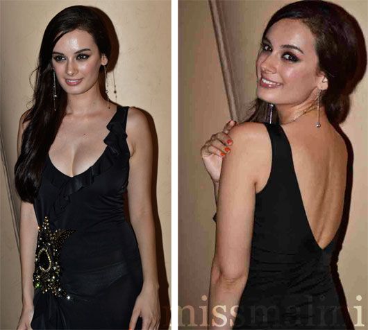 Model and actress Evelyn Sharma in a KhushiZ dress