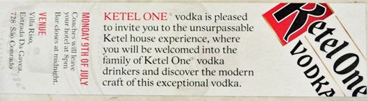 Ketel One party invite