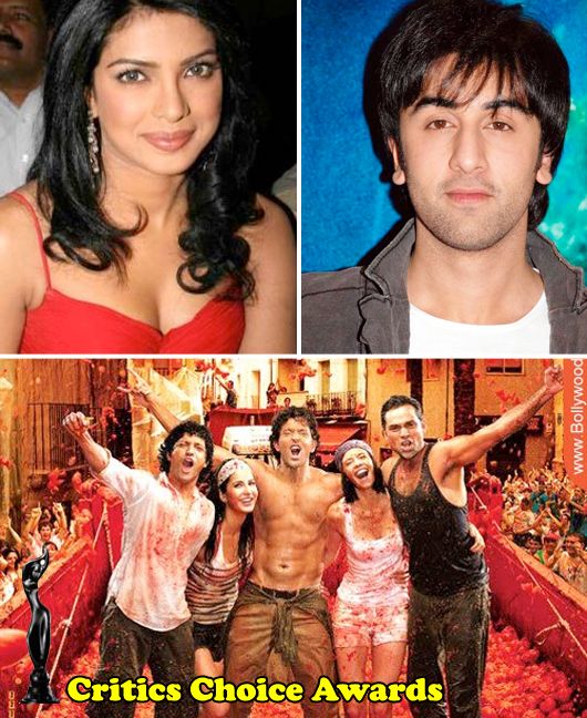 Filmfare Awards 2012 Winners: Critics Choice Awards – Priyanka Chopra, Ranbir Kapoor, Zindagi Na Milegi Dobara