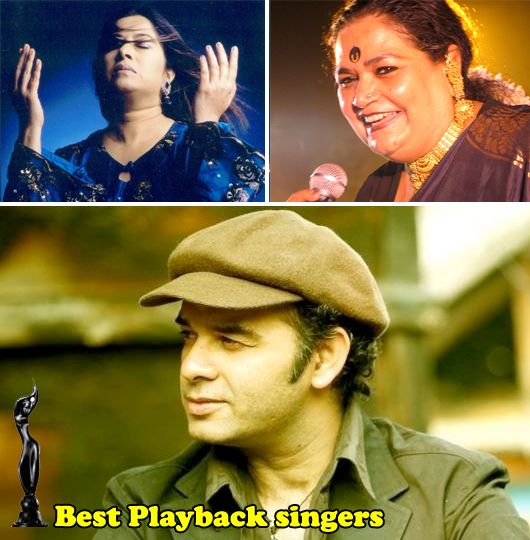 Filmfare Awards 2012 Winners: Best Playback Singers – Usha Uthup/Rekha Bharadwaj and Mohit Chauhan