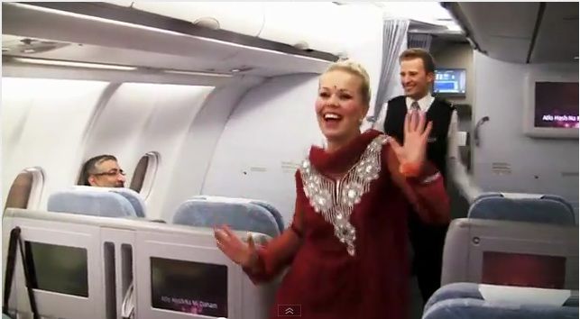 Surprise Dance on Finnair Flight to Celebrate India’s Republic Day