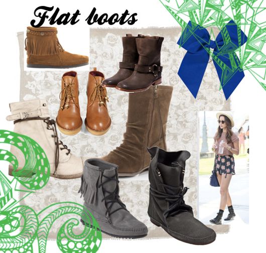 flat boots
