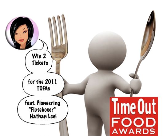 Win Two Tickets to the YUMMIEST Award Show Ever! The 2011 Time Out Food Awards (ft. Pioneering “Fluteboxer” Nathan Lee!)