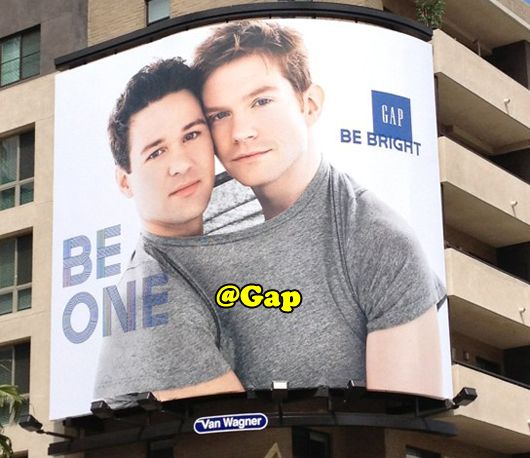 Gap goes gay?