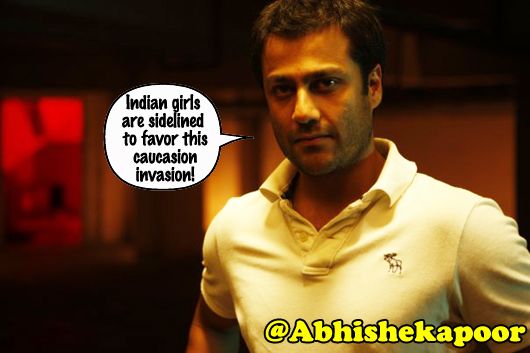 Abhishek Kapoor speaks out against Caucasian actresses in Bollywood