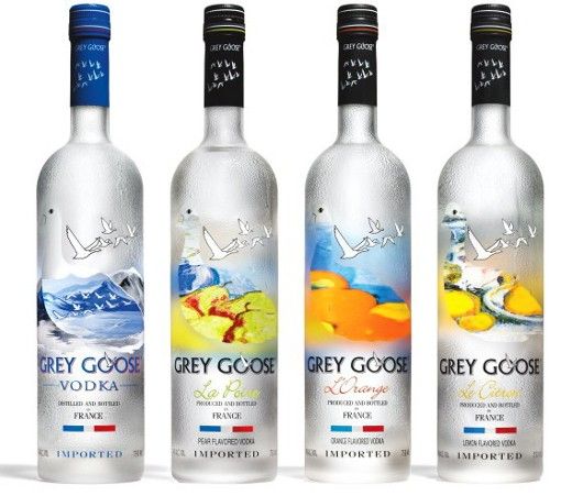 Grey Goose vodka flavours