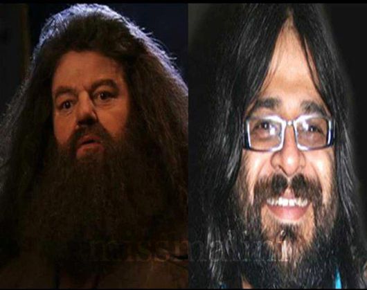 Hagrid (from Harry Potter) and Music Director Pritam: Separated at Birth?