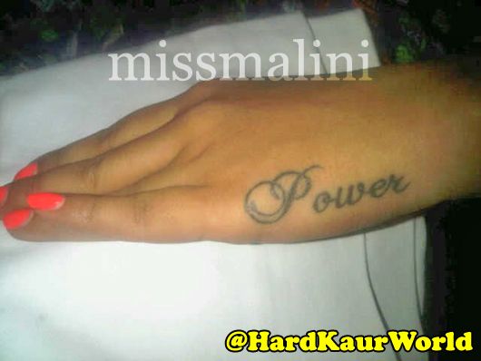 Power Puff Girl: Hard Kaur's new tattoo