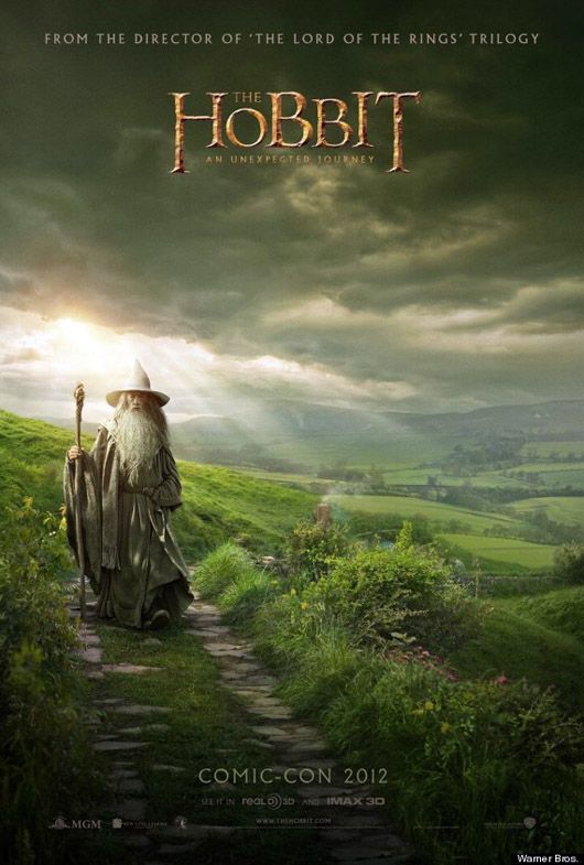 Peter Jackson’s ‘The Hobbit’: New Movie Poster Unveiled for Comic-Con 2012