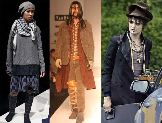 Hobo styled looks from Aneeth Arora and Samant Chauhan; Hobochic Rocker, Pete Doherty