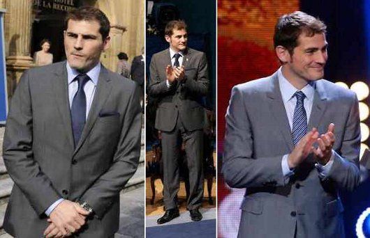 Iker Casillas: Poor thing suffers from body dysmorphia, always in suits 6 sizes larger than