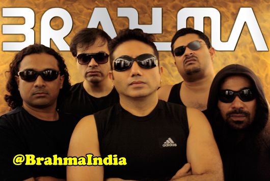 Left to right: Ferzad (lead and rhythm guitars), Vincent (bass guitar), Devraj (lead vocals and acoustic guitars, Cyrus (drums and percussion), John (lead and rhythm guitars)