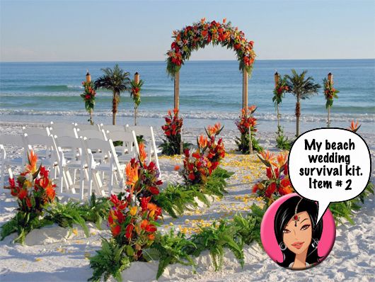 MissMalini's Beach Wedding Survival Kit Item 2