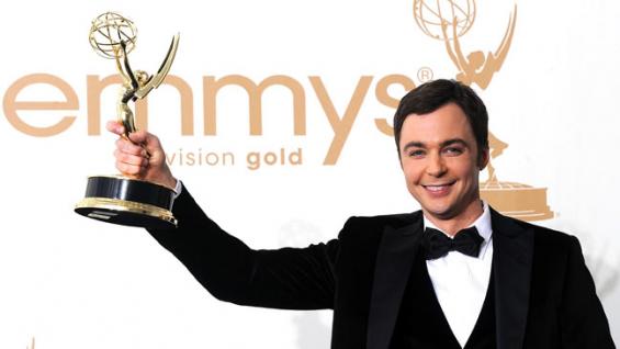 Jim Parsons aka Sheldon wins an Emmy for 'The Big Bang Theory' | photo courtesy: Frazer Harrison/Getty Images
