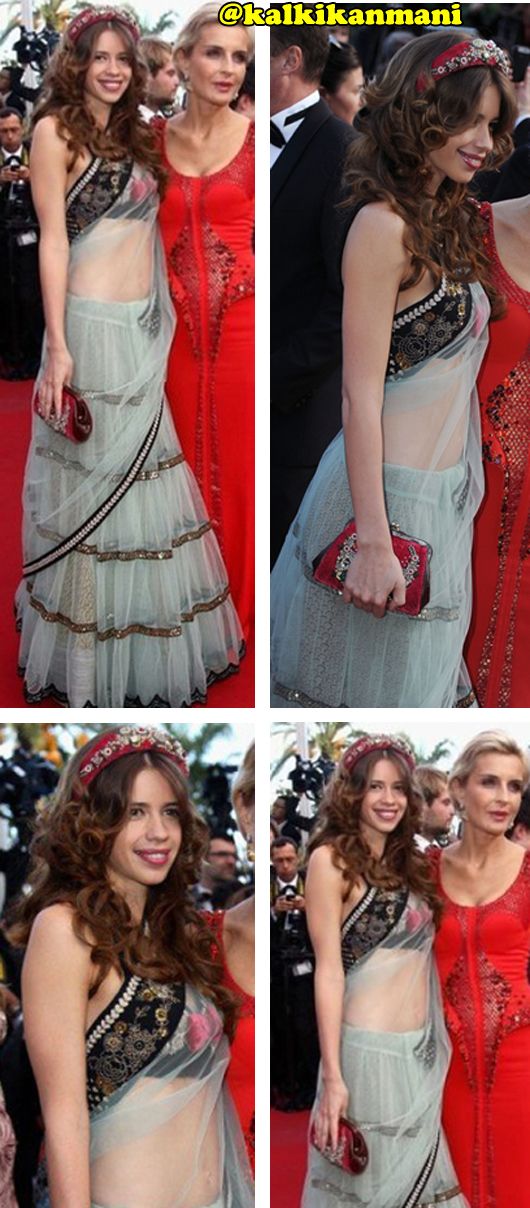 Hot or Not? Kalki Koechlin in Sabyasachi from Top-to-Toe at Cannes