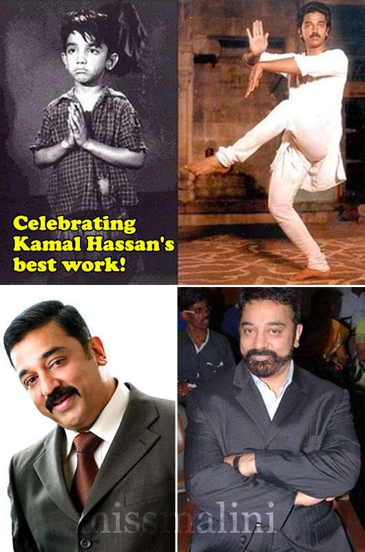 The versatile Kamal Hassan over the years!